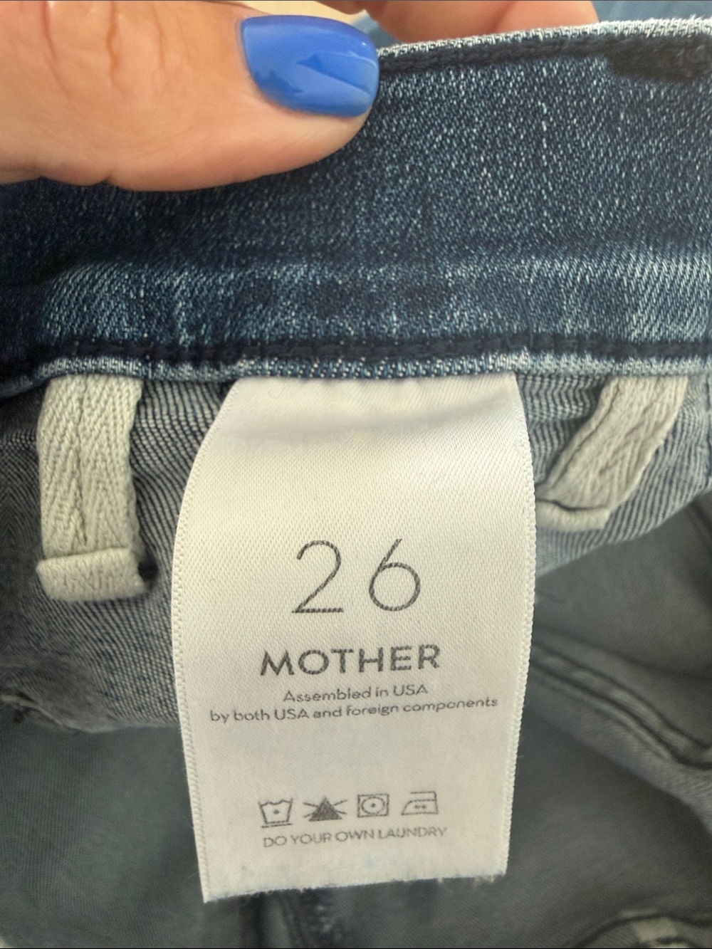 MOTHER HUSTLER PATCH POCKET ANKLE FRAY - OUT FOR THE EVENING - Picture 9 of 10
